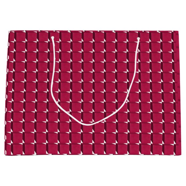 Cranberry Cubes Large Gift Bag (Front)