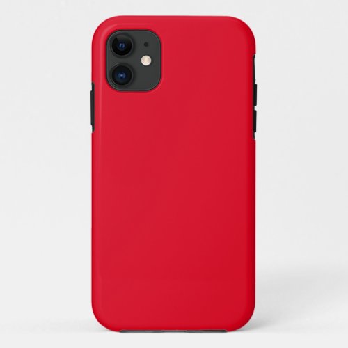 CranberryDark CoralDark Pink iPhone 11 Case