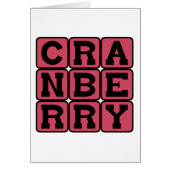 Cranberry, Fruit (Front)