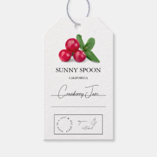 Cranberry Hang Tag