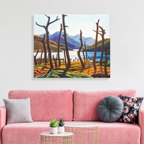 Cranberry Lake  Franklin Carmichael  Canvas Print