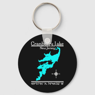 Cranberry Lake, New Jersey Keychain