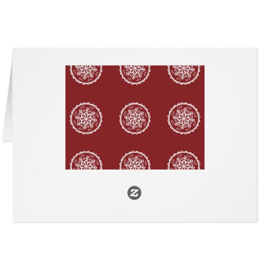 Cranberry Mandala (Back Horizontal)