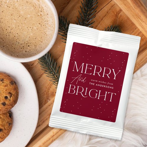 Cranberry Modern Merry and Bright Hot Chocolate Drink Mix