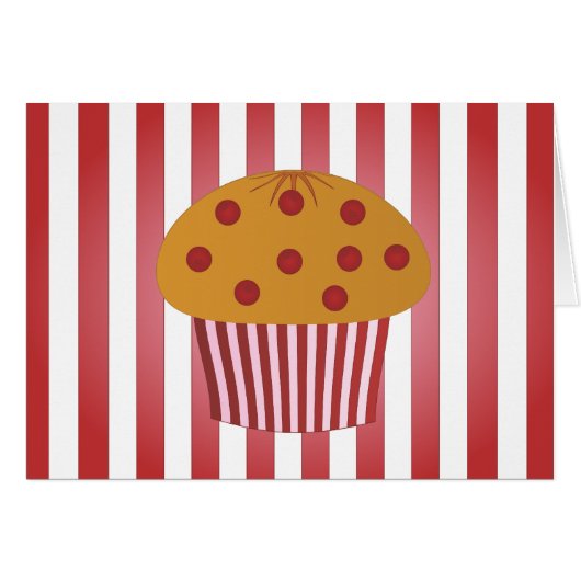 Cranberry Muffin Cards (Front Horizontal)