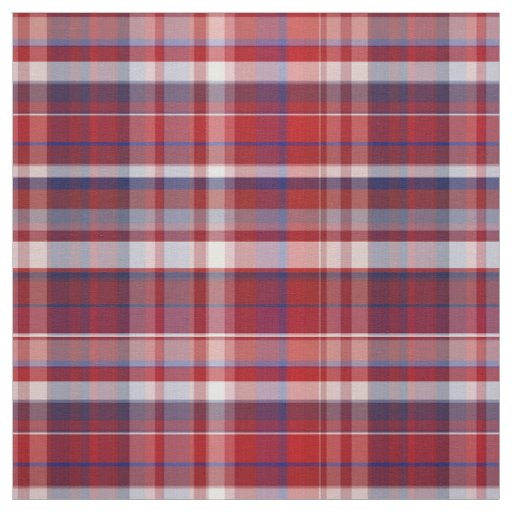 Cranberry Navy Wht Preppy Madras Style Plaid Sz6#1 Fabric