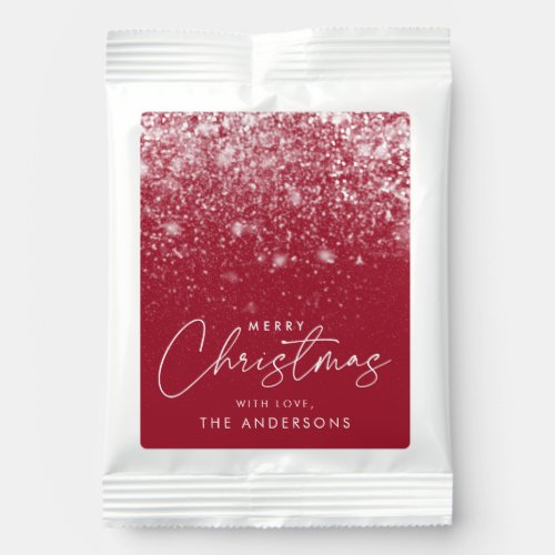 Cranberry Snowdrift Merry Christmas Hot Chocolate Drink Mix