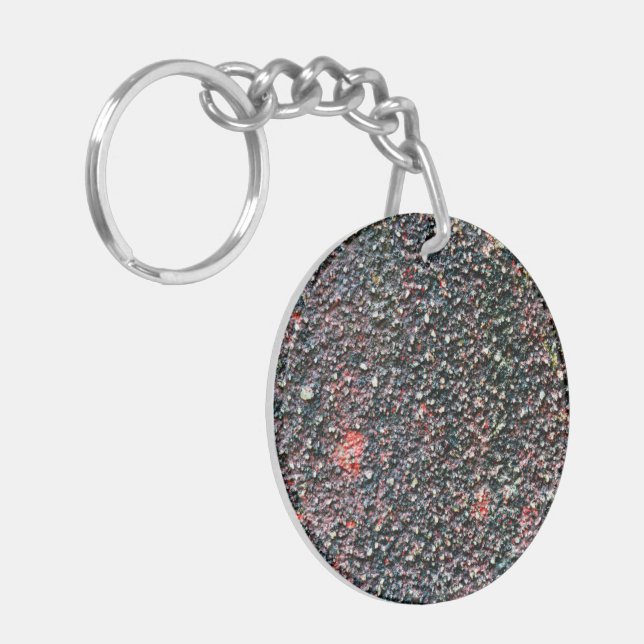 cranberry stir keychain (Front Left)
