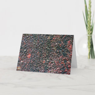 cranberry stir letterpress thank you card