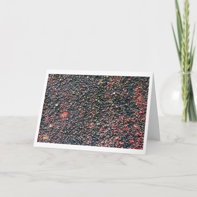 cranberry stir letterpress thank you card (Front)