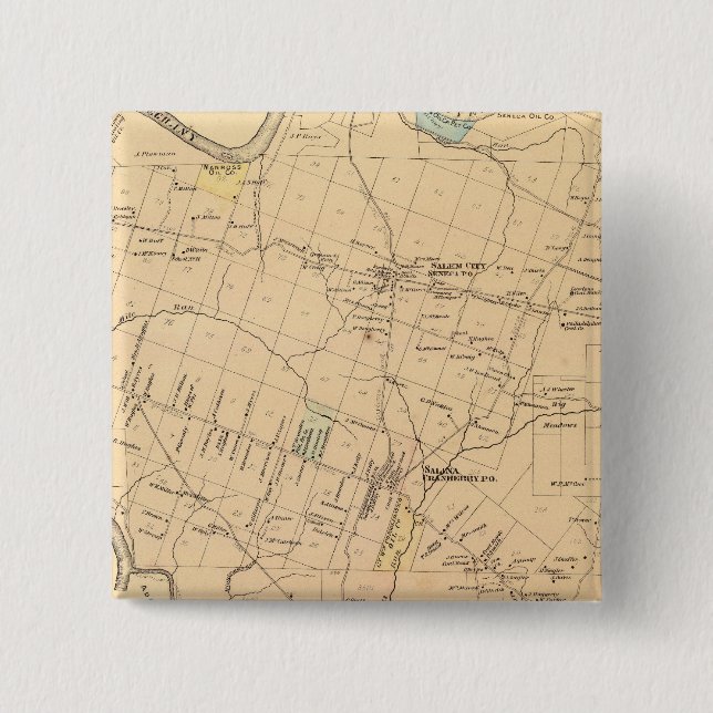 Cranberry Township Pinback Button (Front)