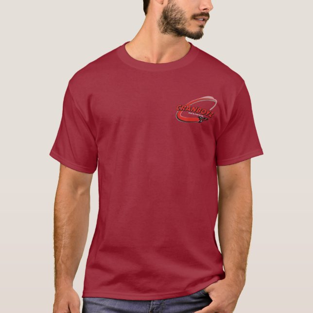 Cranboyz Logo 2-Sided (Dark Background) T-Shirt (Front)