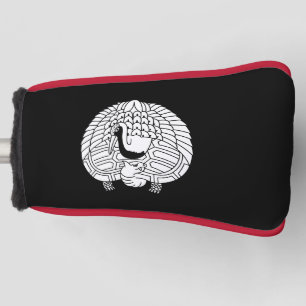Crane and turtle golf head cover
