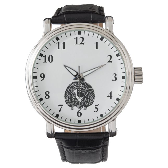 Crane and turtle watch (Front)