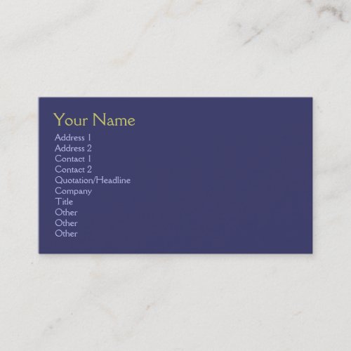 Crane Business Cards