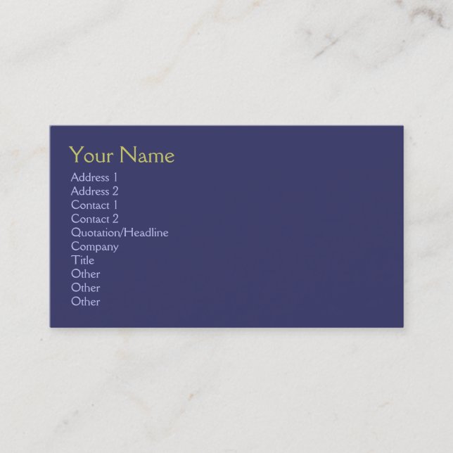 Crane Business Card (Front)