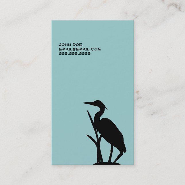 Crane Calling Card (Front)