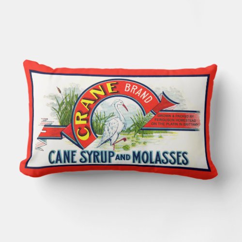 Crane Cane Syrup Pillow