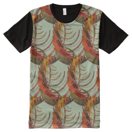 Crane Crane Operator Whimsical Fantasy Colorful All-Over-Print Shirt