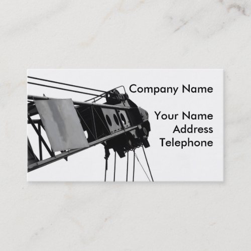 Crane Detail Business Card
