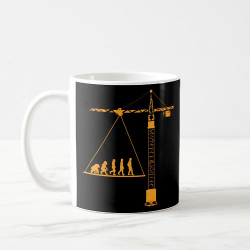 Crane driver  for crane leader evolution crane dri coffee mug