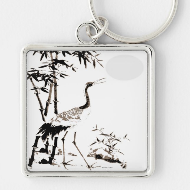 Crane Keychain (Front)