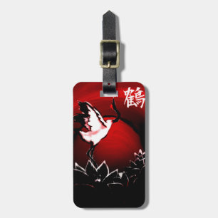 Crane Luggage Tag