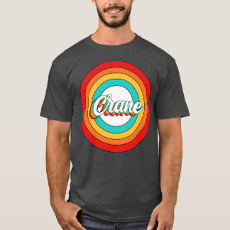 Crane Name Shirt Vintage Crane Circle