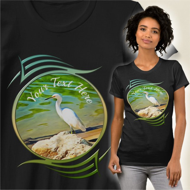 Crane On The Mismaloya River 0335 T-Shirt (Creator Uploaded)