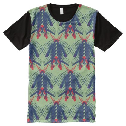 CRANE OPERATOR FANTASY CRANE ROBOT WTF! DESIGN All-Over-Print SHIRT