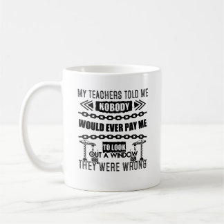 Crane Operator Job Mug
