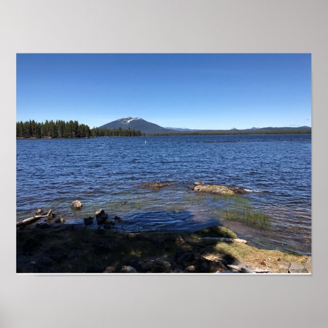 Crane Prairie Reservoir, OR Poster (Front)