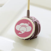 Crane-shaped plum blossom cake pops (Front Insitu)