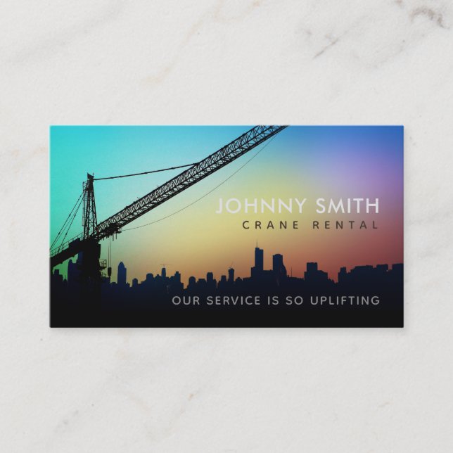 Crane Slogans Business Cards (Front)