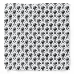 Craneo pattern bandana