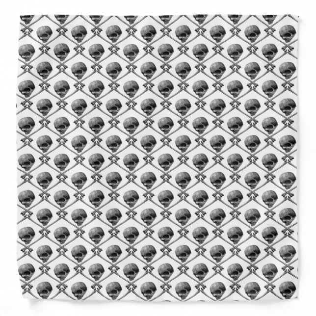 Craneo pattern bandana (Front)