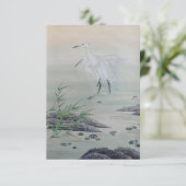 Cranes in Chinese River  (Standing Front)