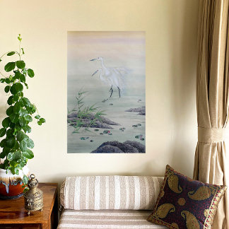 Cranes in Chinese River Acrylic Print