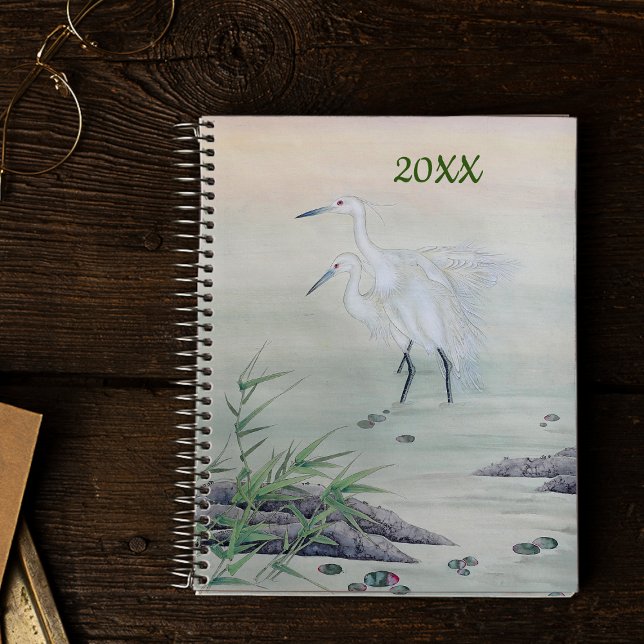 Cranes in Chinese River  Planner (Creator Uploaded)