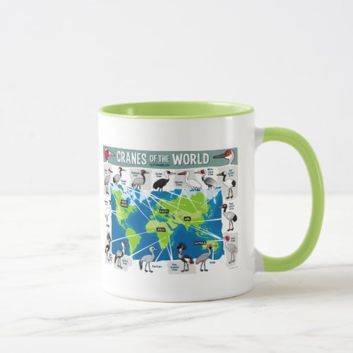 Cranes of the World Mug