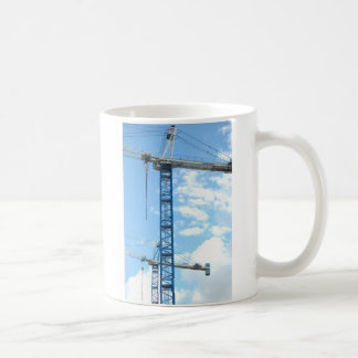 Cranes Stand in the Sky Coffee Mug