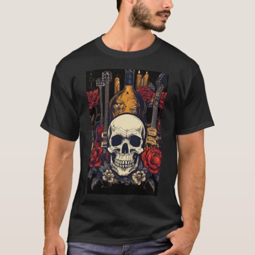 Cranial Ink Skull_inspired T_Shirt Designs