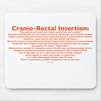 Cranio-Rectal Insertion Mousepad