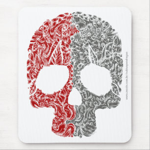Crânio Stille Mouse Pad