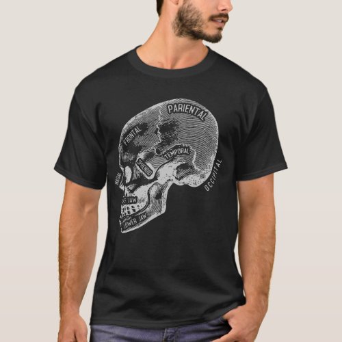 Cranium Anatomy Radiology T_Shirt