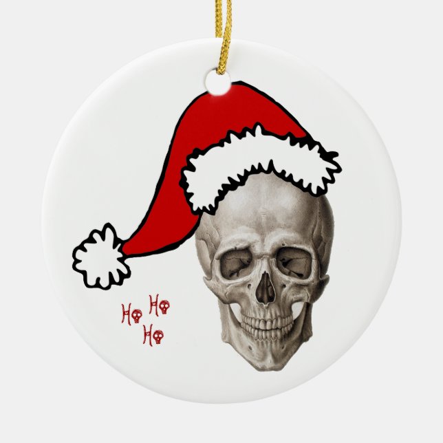 Cranium Christmas (2010) Ceramic Ornament (Front)