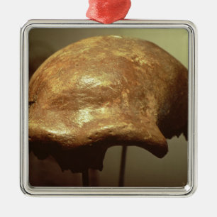 Cranium of a Neanderthal Metal Ornament