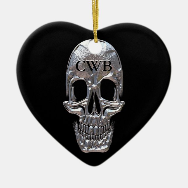 Cranium Sound Ghost Ceramic Ornament (Front)