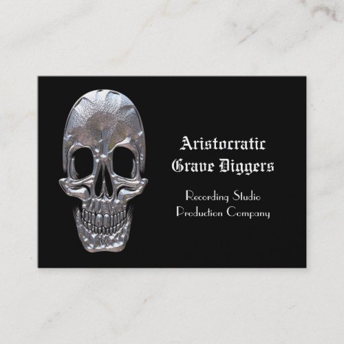 Cranium Sound Ghost Professional Business Card