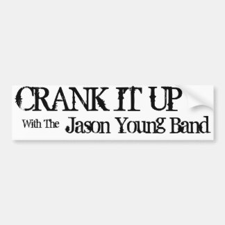 Crank It Up Bumper Sticker